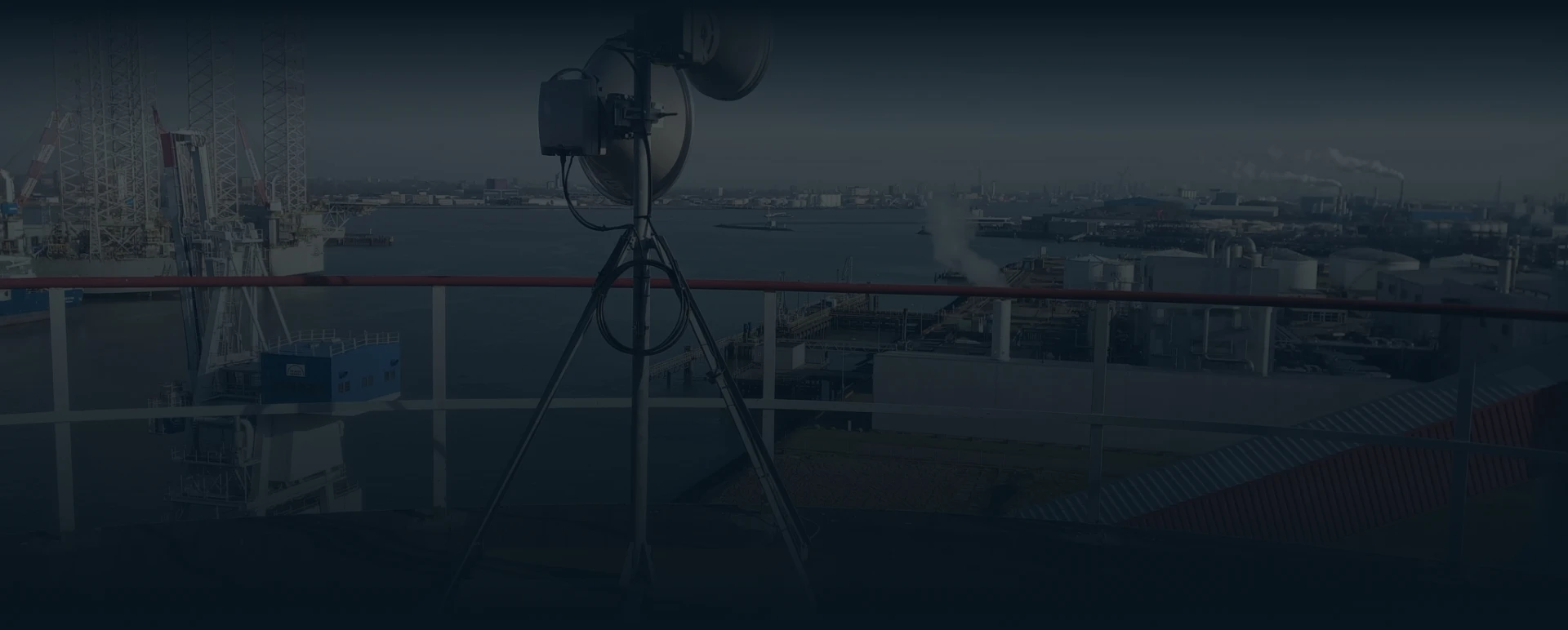 Draadloze verbindingen tussen locaties die samen moeten werken.